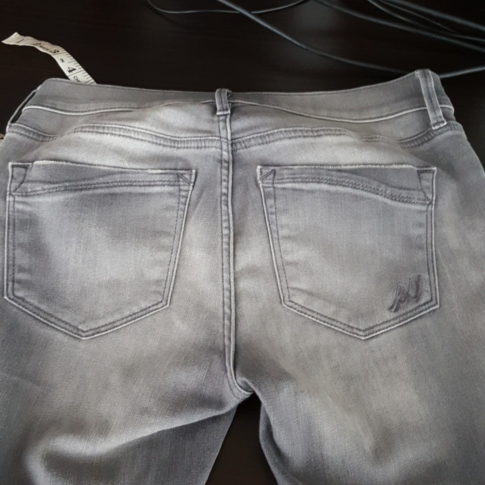 Express gray jeans